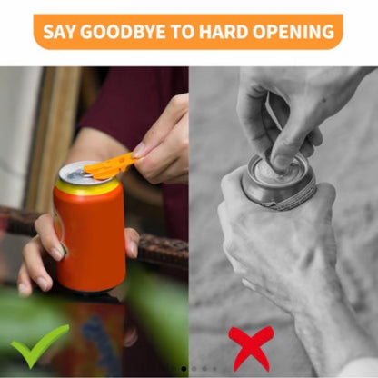 6-Piece Easy Open Can Opener & Drink Can Cover for Travel