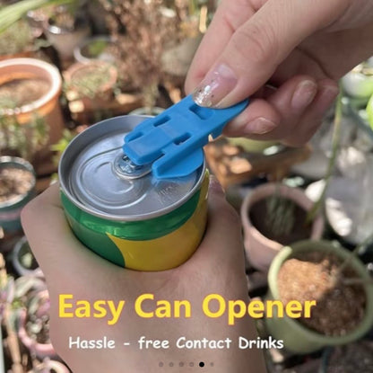 6-Piece Easy Open Can Opener & Drink Can Cover for Travel