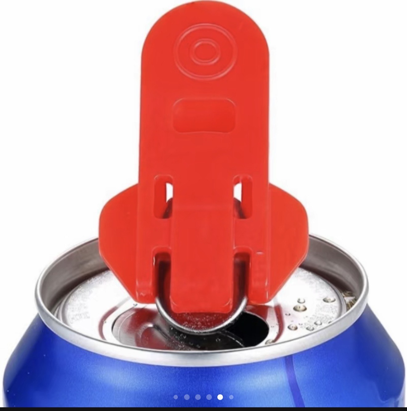 6-Piece Easy Open Can Opener & Drink Can Cover for Travel