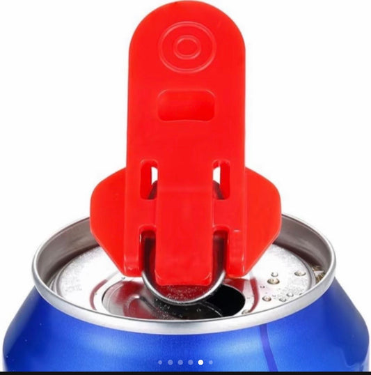 6-Piece Easy Open Can Opener & Drink Can Cover for Travel