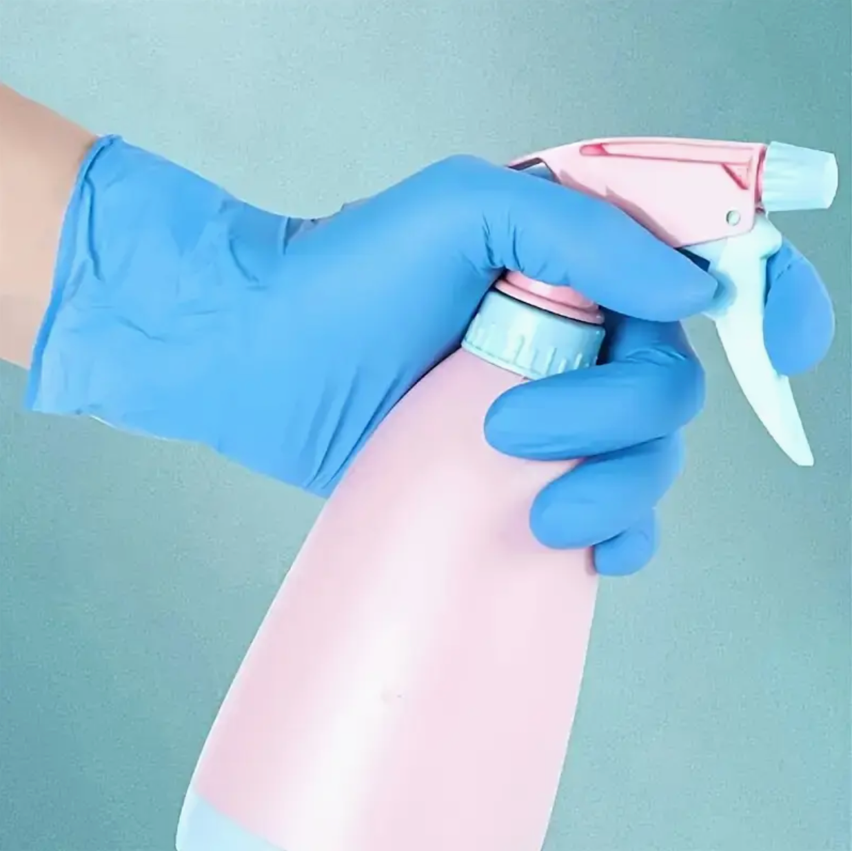 Disposable Nitrile Gloves (8 PCS), Large Size – Waterproof & Anti-Slip