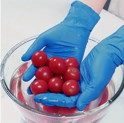 Disposable Nitrile Gloves (8 PCS), Large Size – Waterproof & Anti-Slip