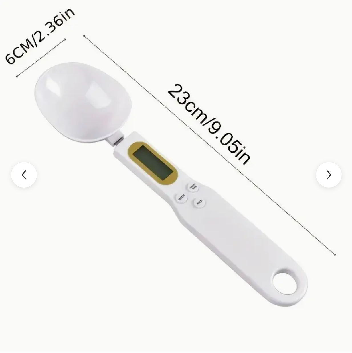 Digital Measuring Spoon Scale with LCD Display (0.1g–500g)