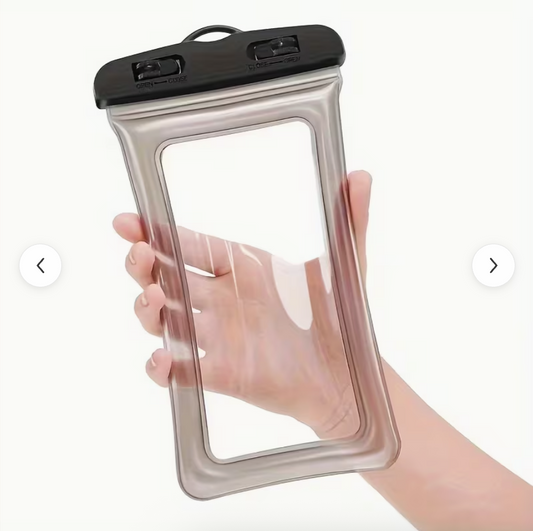 Waterproof Inflatable Phone Pouch – Floating Bag with Lanyard