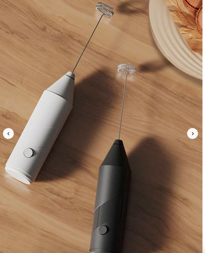 Portable Electric Milk Frother – Handheld Coffee & Latte Mixer