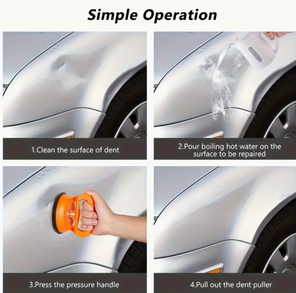 Body Panel Repair Kit – Suction Cup Hole Removal Tool for Cars