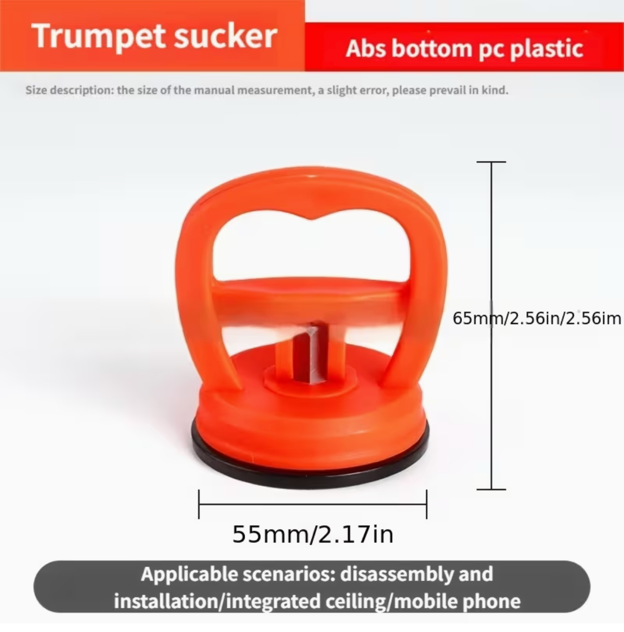 Body Panel Repair Kit – Suction Cup Hole Removal Tool for Cars